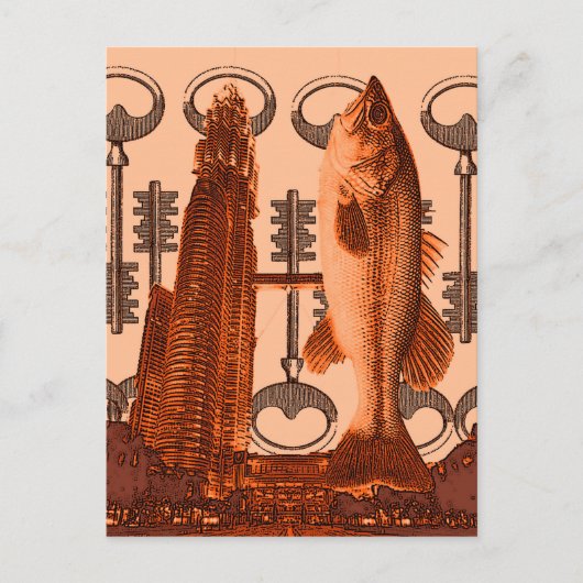 Carte Postale "Big Mouth Building" (Devant)