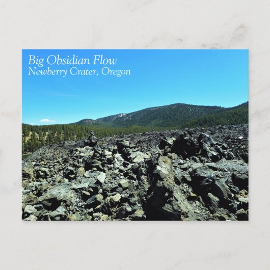 Carte Postale Big Obsidian Flow (Devant)