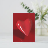 Carte postale Big Red Heart (Debout devant)