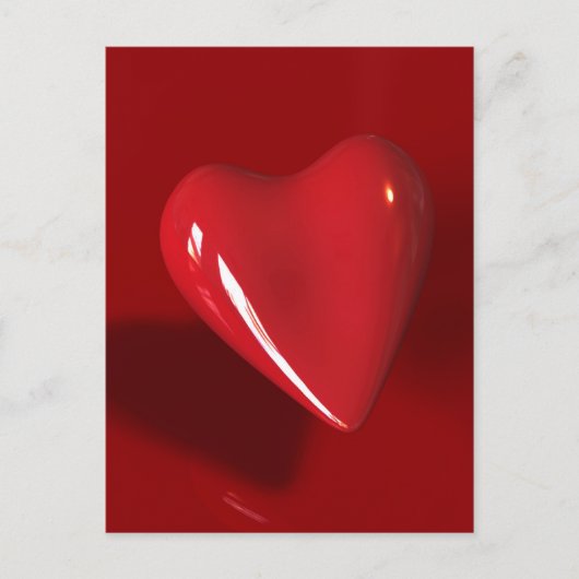 Carte postale Big Red Heart (Devant)