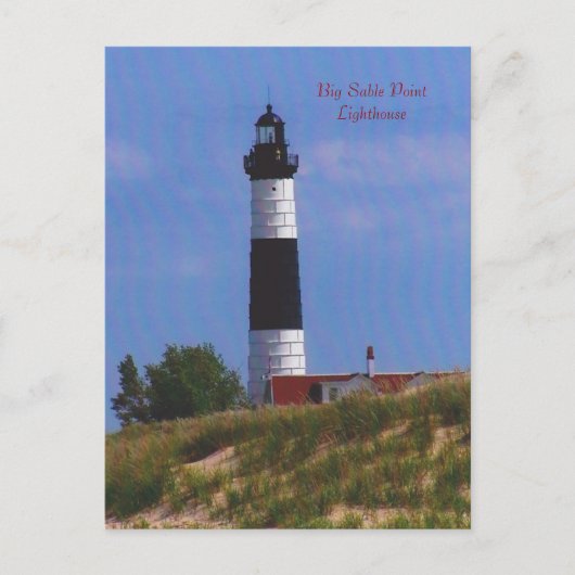 Carte postale Big Sable Point Lighthouse (Devant)
