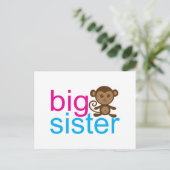 Carte Postale Big Sister Monkey (Debout devant)
