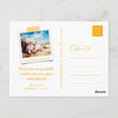 Carte Postale Big Sketch Merci Twins Anniversaire Photo Merci (Dos)