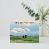 Carte postale Big Sky Country (Debout devant)