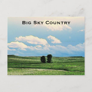 Carte postale Big Sky Country