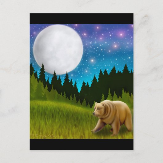 Carte postale Big Sky Grizzly (Devant)