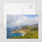 Carte Postale Big Sur 0033 California Products (Devant / Derrière)