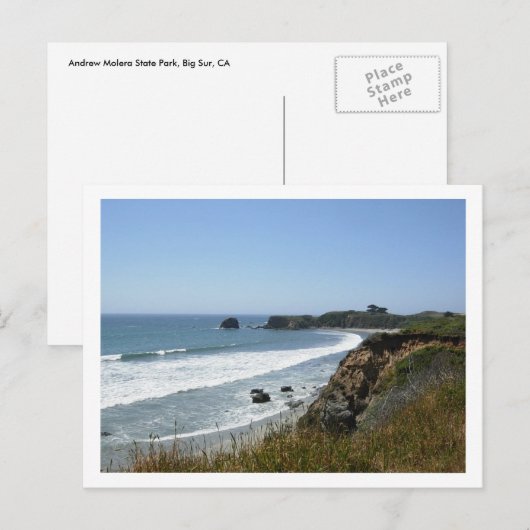 Carte Postale Big Sur, CA (Devant / Derrière)