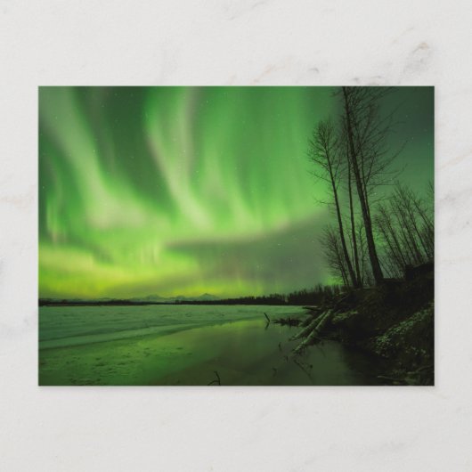 Carte Postale Big Susitna Aurora (Devant)