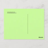 Carte postale Big Swing (Dos)