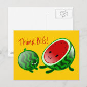 Carte postale Big Watermelon (Devant / Derrière)