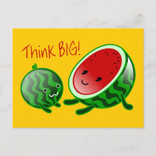 Carte postale Big Watermelon (Devant)