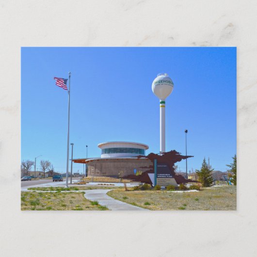 Carte Postale Big Well Museum, Greensburg, Kansas (Devant)