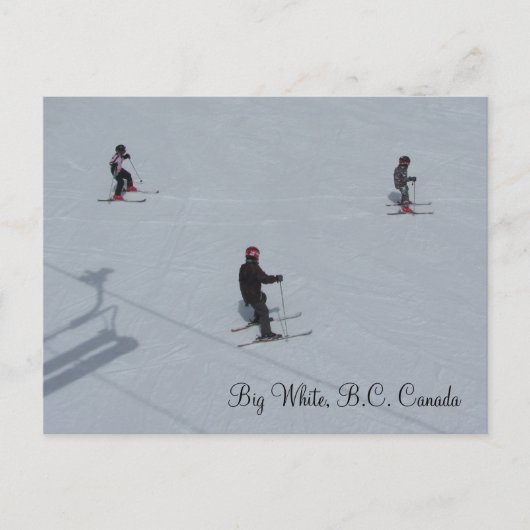 Carte Postale Big White, C.-B. Canada (Devant)