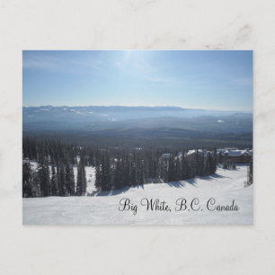 Carte Postale Big White, C.-B. Canada