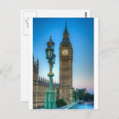 Carte Postale BigBen (Devant / Derrière)