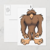 CARTE POSTALE BIGFOOT (Devant / Derrière)