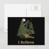 Carte Postale Bigfoot (Devant / Derrière)