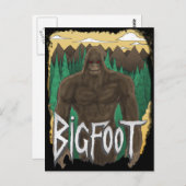 Carte Postale Bigfoot (Devant / Derrière)