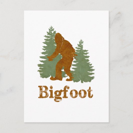 Carte Postale Bigfoot (Devant)