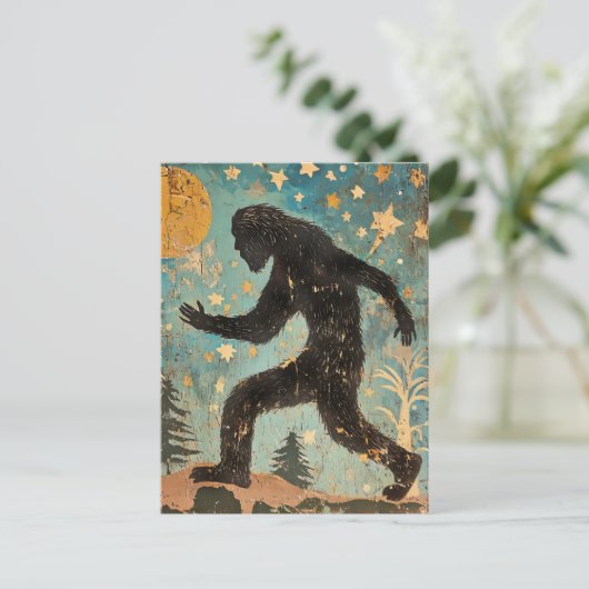 Carte Postale Bigfoot (Debout devant)