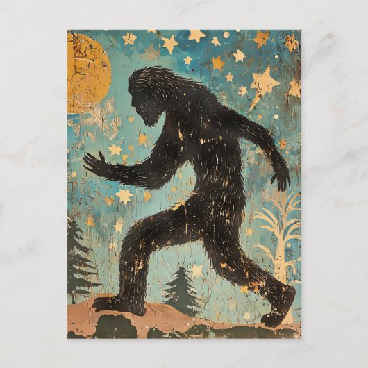 Carte Postale Bigfoot (Devant)