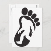 Carte Postale Bigfoot (Devant / Derrière)