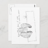 Carte Postale Bigfoot (Devant / Derrière)