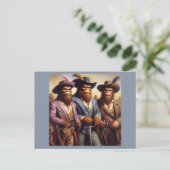 Carte Postale Bigfoot 3 mousquetaires (Debout devant)