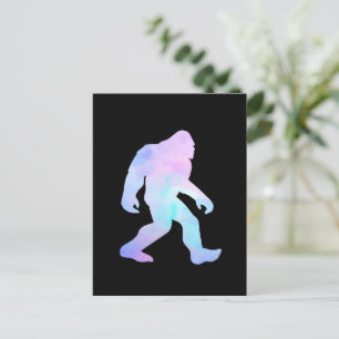 Carte Postale Bigfoot aquarelle