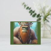 Carte Postale Bigfoot Eco Warrior (Debout devant)