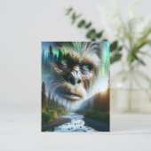 Carte Postale Bigfoot Je Dis Salut (Debout devant)