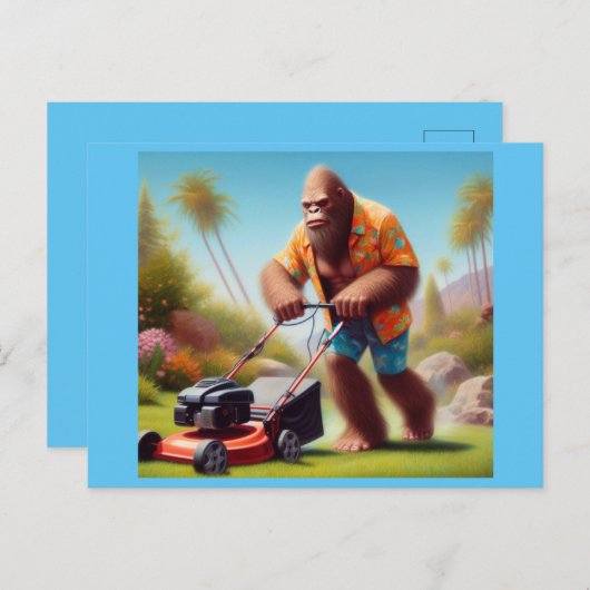 Carte Postale Bigfoot Mutation (Devant / Derrière)