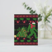 Carte Postale Bigfoot on genou (Debout devant)