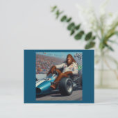 Carte Postale Bigfoot Racecar (Debout devant)