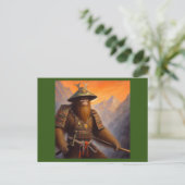 Carte Postale Bigfoot Samurai (Debout devant)