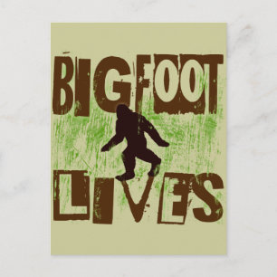 Carte Postale Bigfoot vit