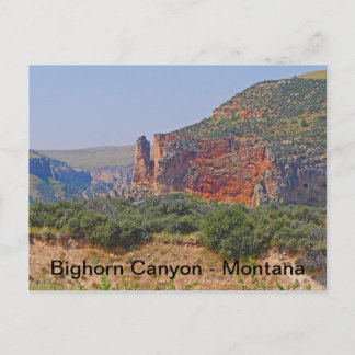 Carte Postale Bighorn Canyon NRA Montana