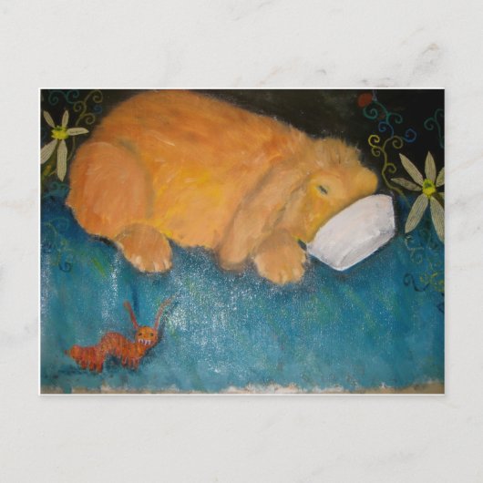 Carte Postale bigwig lapin magique (Devant)
