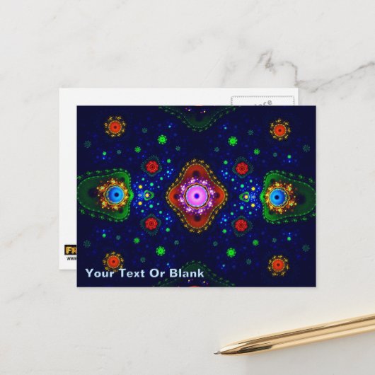 Carte Postale Bijou (Devant/Arrière en situation)