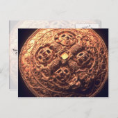 Carte Postale Bijou de broche viking pour les riches (Devant / Derrière)