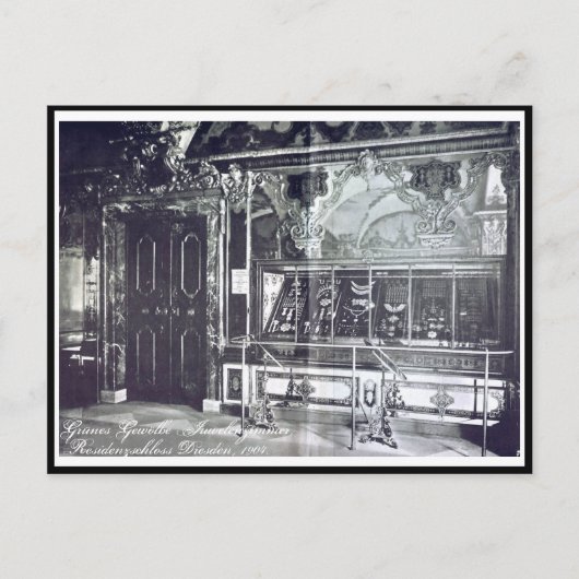 Carte Postale Bijouterie de Dresde Green Vault Green (Devant)