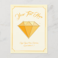 Bijouterie en diamant jaune Gemme. 50 ans de maria
