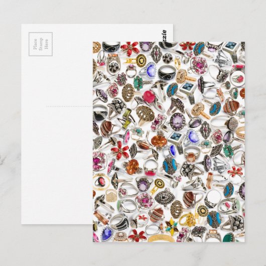 Carte Postale bijoux (Devant / Derrière)