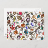 Carte Postale bijoux (Devant / Derrière)