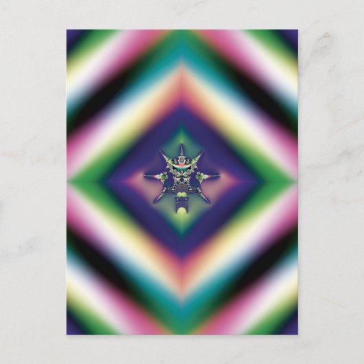 Carte Postale Bijoux arc-en-ciel (Devant)