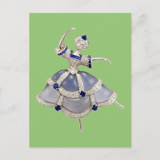 Carte Postale Bijoux Ballerina (Devant)