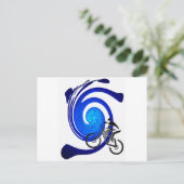 CARTE POSTALE BIKE SOUL STEP (Debout devant)