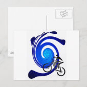 CARTE POSTALE BIKE SOUL STEP (Devant / Derrière)