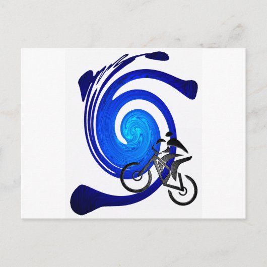 CARTE POSTALE BIKE SOUL STEP (Devant)